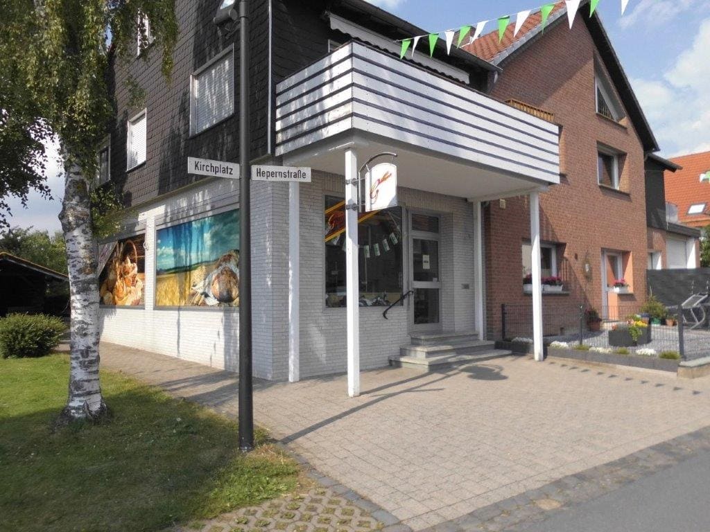 Die Filiale der Bäckerei Grundmann in Harth
